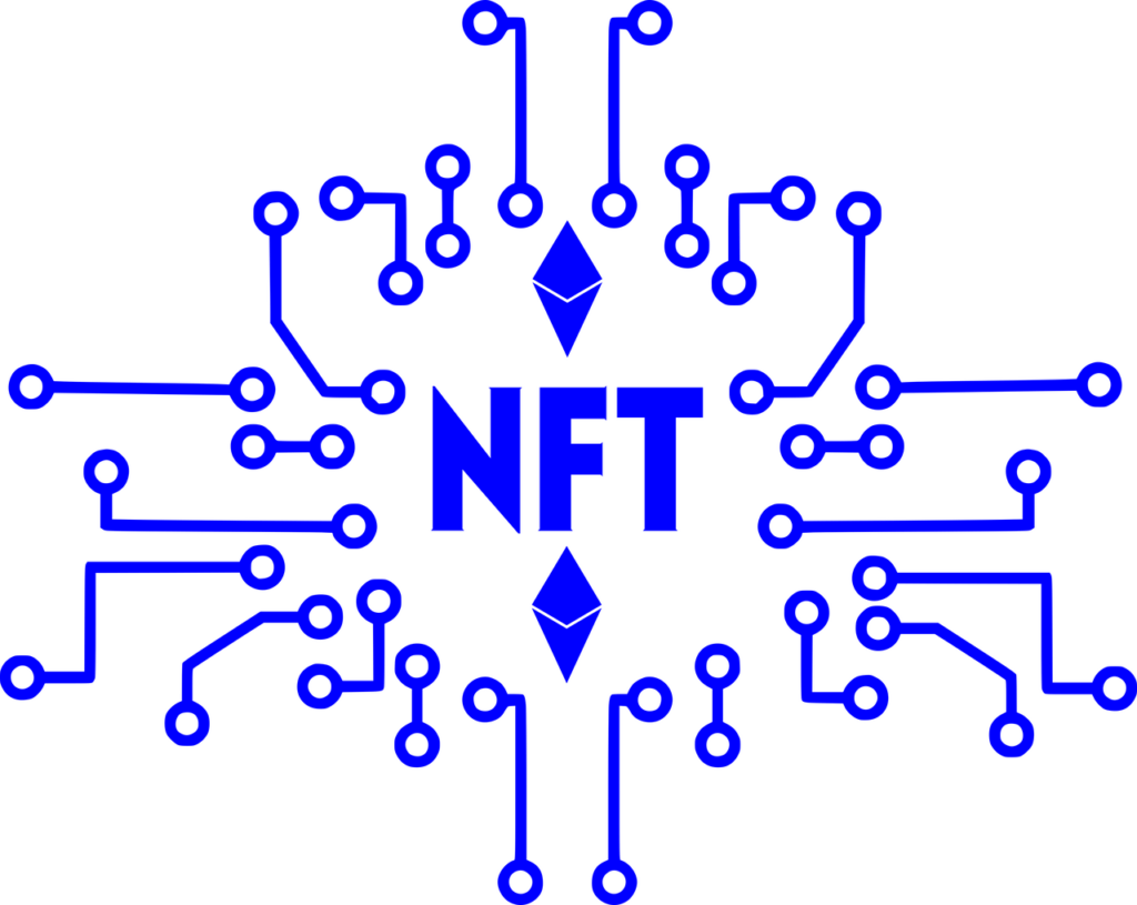 nft, non-fungible token, typography